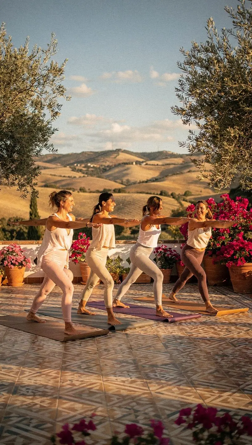 Vista cercana de manos en posición de oración, simbolizando la conexión y la apreciación en la práctica del yoga.